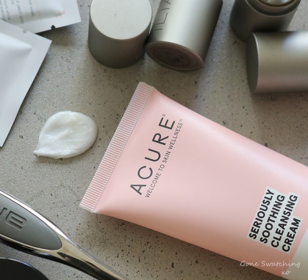 Best Repurchased &amp; Empties Skincare &amp; Makeup of 2021. Acure Seriously Soothing Cream Cleanser. Organic &amp; Natural Beauty Blogger Gone Swatching xo
