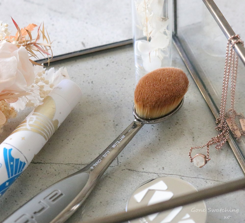 Best Repurchased &amp; Empties Skincare &amp; Makeup of 2021. Artis Oval brush. Organic &amp; Natural Beauty Blogger Gone Swatching xo