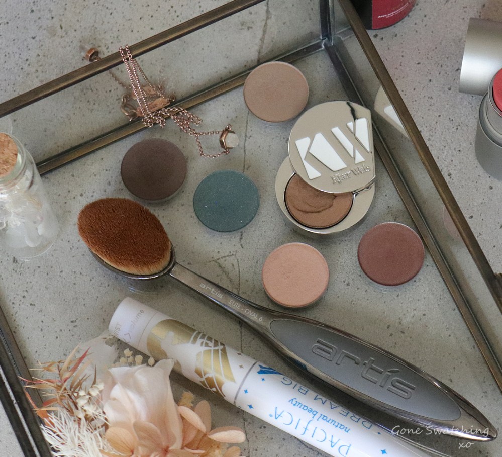 Best Repurchased &amp; Empties Skincare &amp; Makeup of 2021. Kjaer Weis Pressed Eyeshadow. Organic &amp; Natural Beauty Blogger Gone Swatching xo