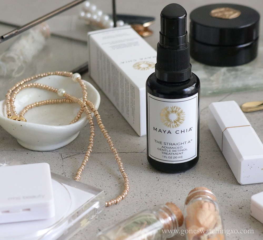 Maya Chia Skincare Review. The Straight A. Advanced Gentle Encapsulated Retinol A Serum. Australian Organic Beauty Blogger Gone Swatching xo
