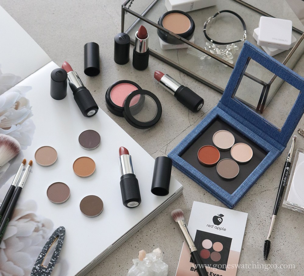 Red Apple Lipstick Review & Swatches. Toxin Free, Gluten free, vegan & allergen friendly makeup. Gone Swatching xo