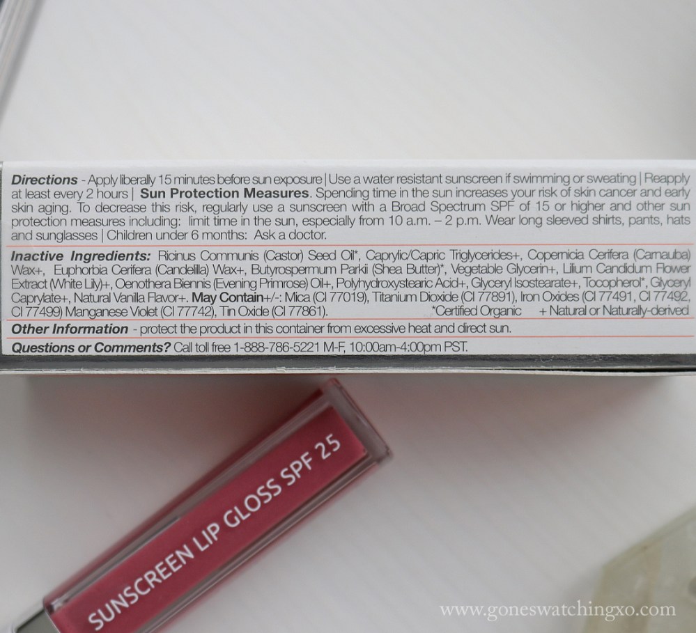 Suntegrity Sunscreen Lipgloss SPF25 Review & Swatches. Entire Collection swatched on Asian, Medium Skin tone. Ingredients. Gone Swatching xo