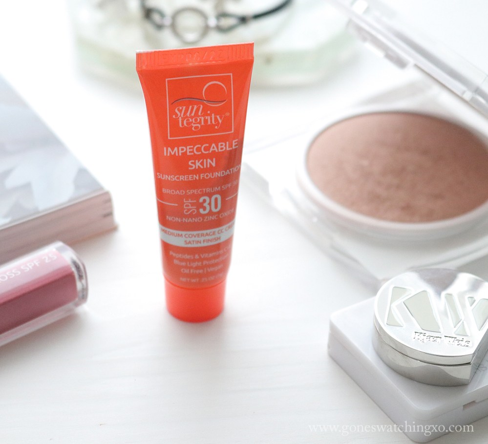 Suntegrity Impeccable Skin SPF 30 Review & Swatches on Sensitive, Oily Skin. Ivory, Nude, Buff, Sand, Tan & Bronze Swatches. Gone Swatching xo