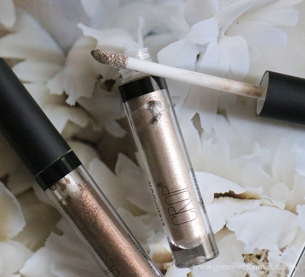 Crop Natural Bio Metal Liquid Eyeshadow Review &amp; Swatches. Moonlight. Australian Clean &amp; Organic Beauty Blogger. Gone Swatching xo