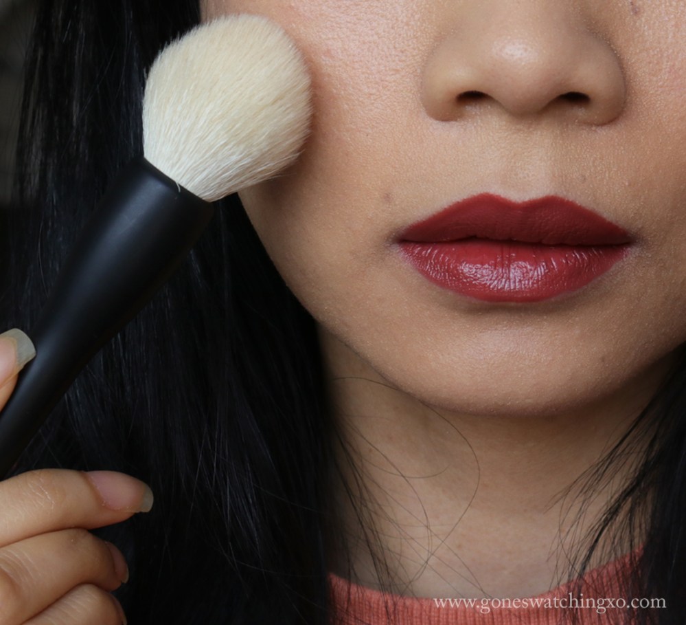 Rae Morris Magnetic Vegan Fude Makeup Brush Review. Jishaku 1 Deluxe Kabuki. Australian, Thai Beauty Blogger Gone Swatching xo