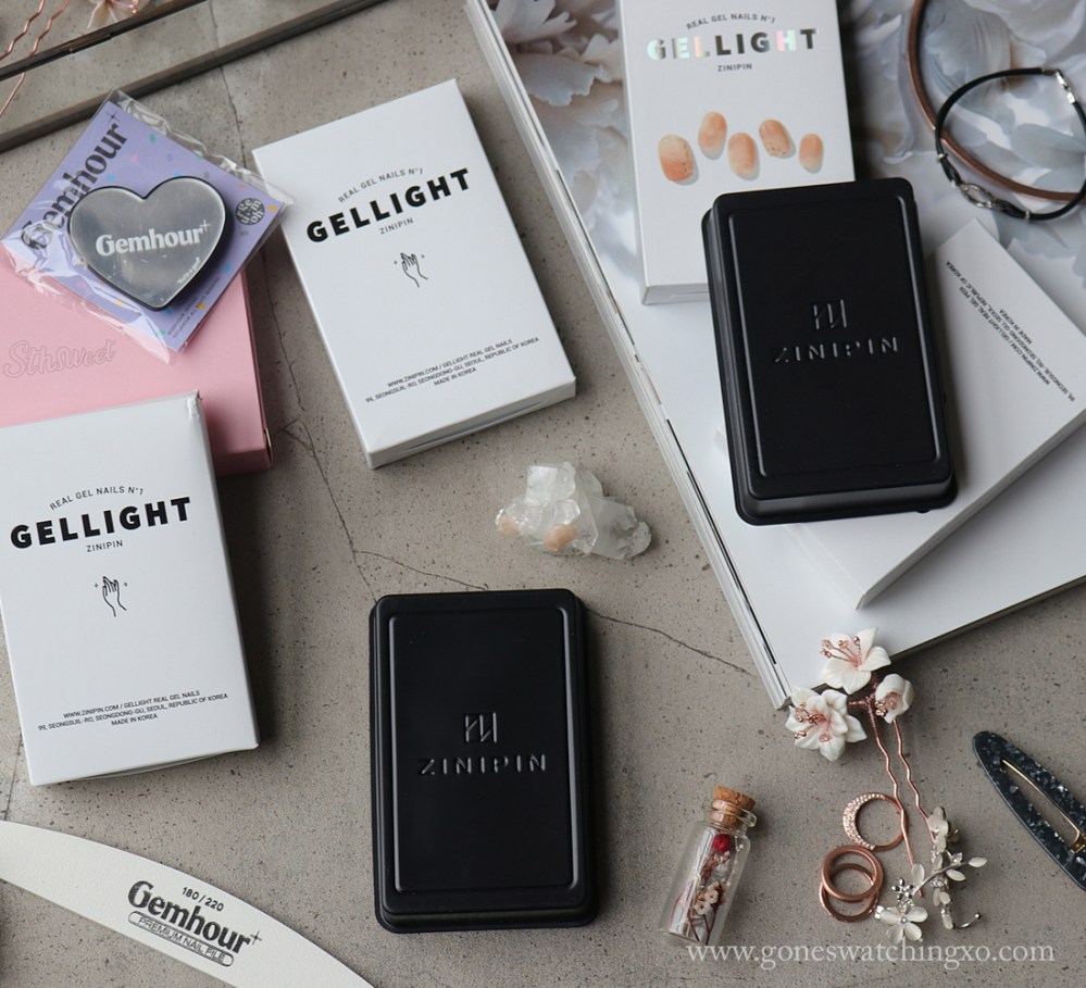 Zinipin Semi-Cured Gel Nail Wraps Review &amp; Try On. Lovesome, Monstera, Rose Daisy, Elegant Beige. Beauty Blogger &amp; Nail Swatcher. Gone Swatching xo