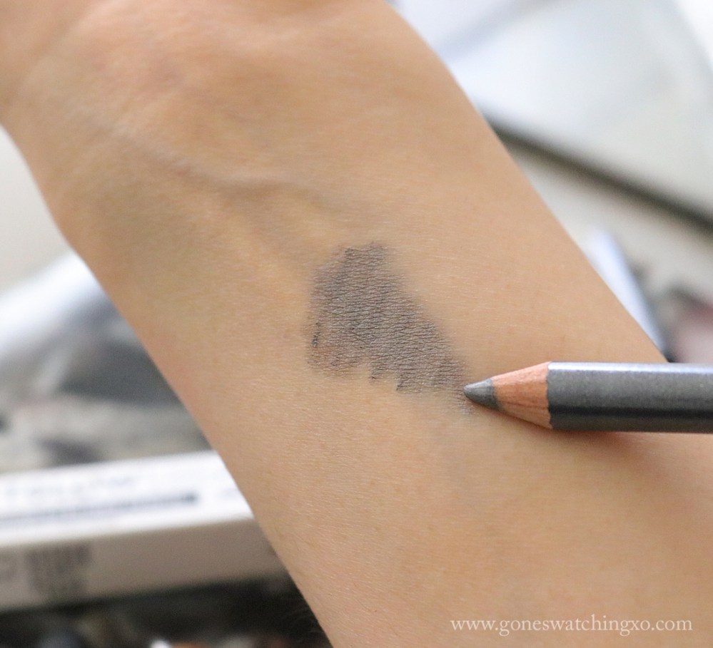 Fitglow Beauty Review &amp; Swatches. Vegan Eyeliner Pencil Starlight Arm Swatch. Australian Beauty Blogger Gone Swatching xo