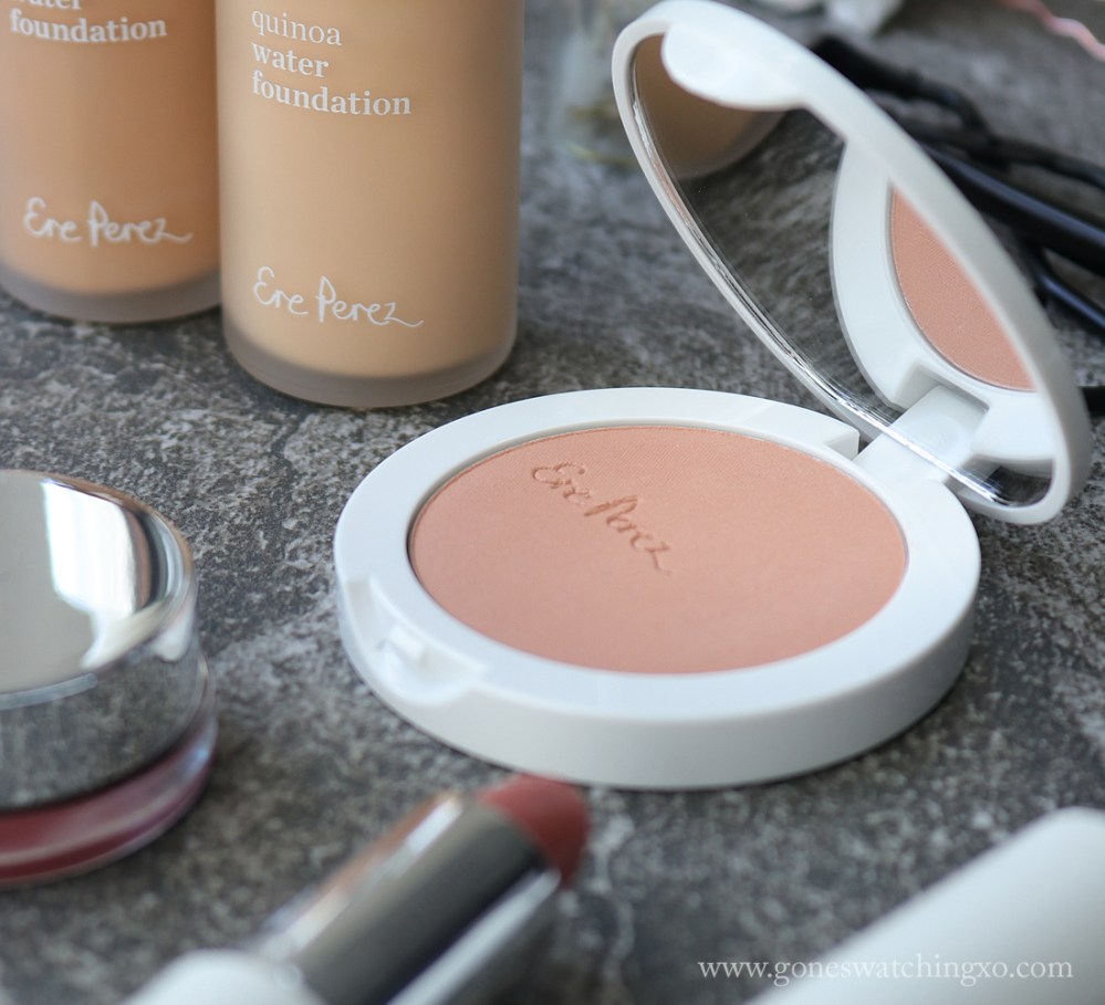 Ere Perez Tapioca Cheek Colour. Refillable blush. Paris. Australian natural makeup brand. Gone Swatching xo