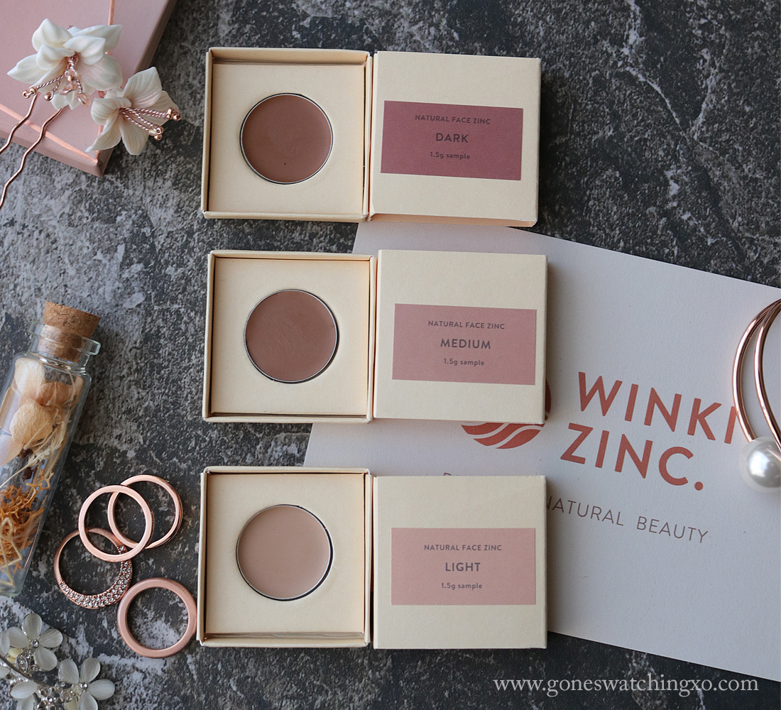 Winki Zinc Tinted Face Zinc SPF 30 Eco-stick Review &amp; Swatches. Light, Medium &amp; Dark. Reef safe. 3 in 1 Protect, Moisturise &amp; Tint. Palm Oil free. Gone Swatching xo