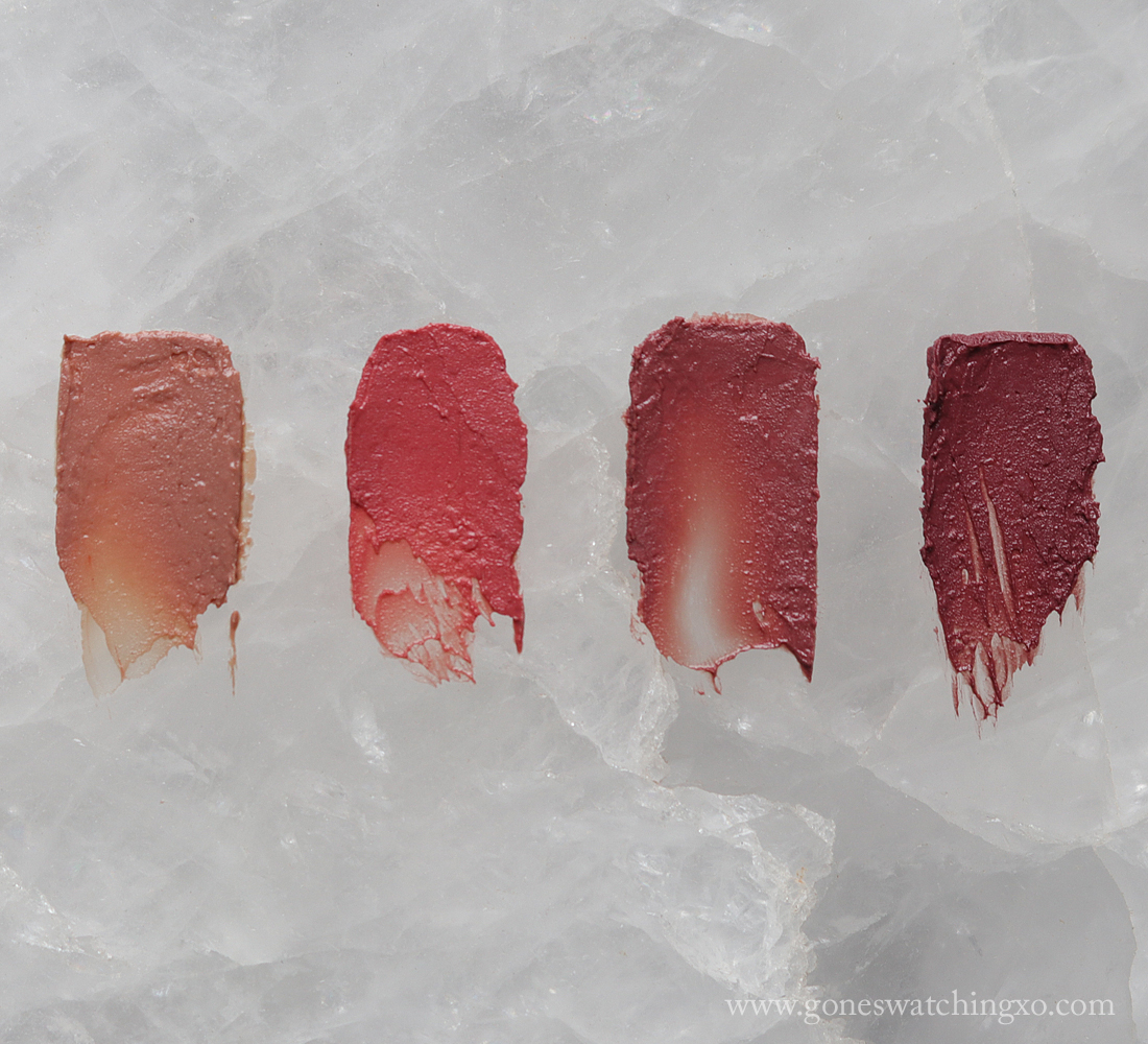 Winki Zinc Tinted Face Zinc SPF 30 Eco-stick Review &amp; Arm Swatches. Almond, Peach, Rose &amp; Berry. Reef safe. 3 in 1 Protect, Moisturise &amp; Tint. Palm Oil free. Gone Swatching xo